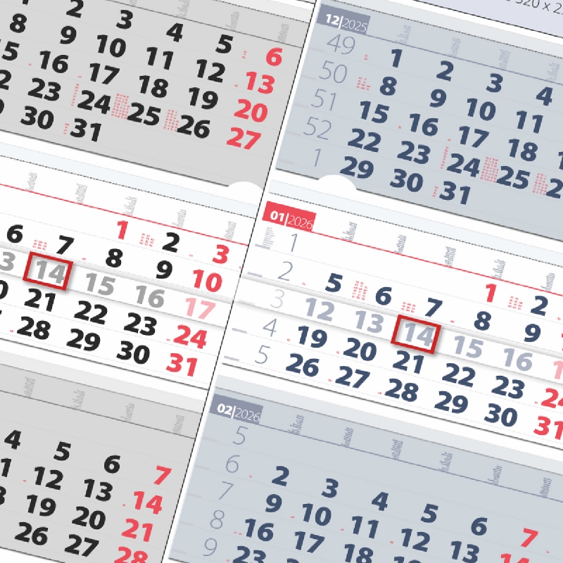 4 Month Calendars Ellite