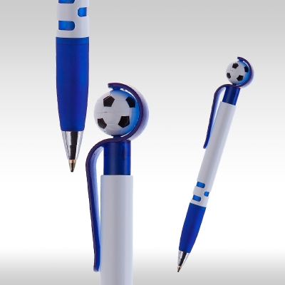 футболна химикалка синя