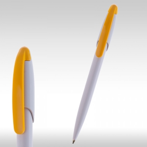 химикалки бяло-жълти