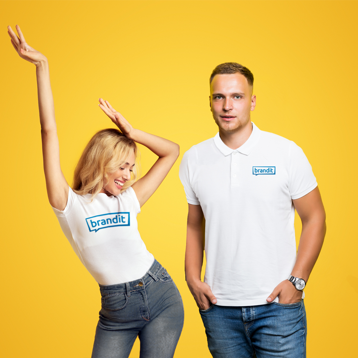 Polo shirts and T-shirts