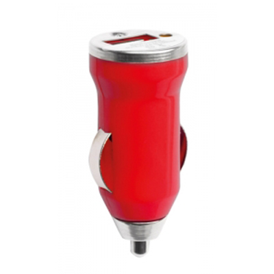HIKAL - USB Car Charger - Red