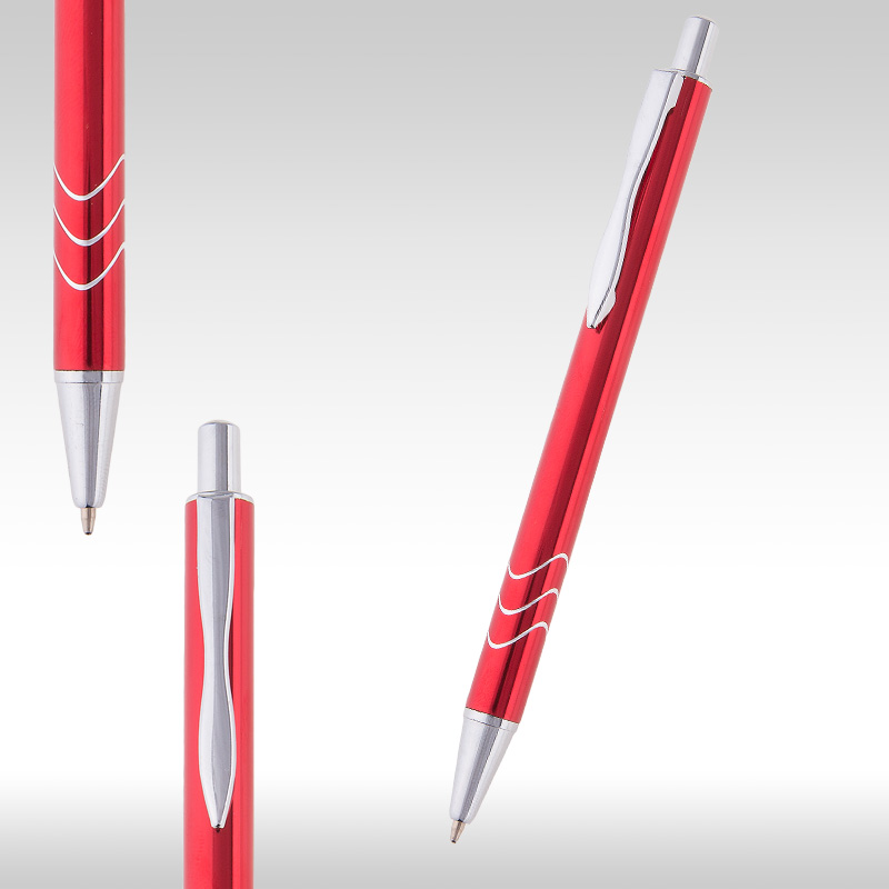 WAVE Metal Pen Red